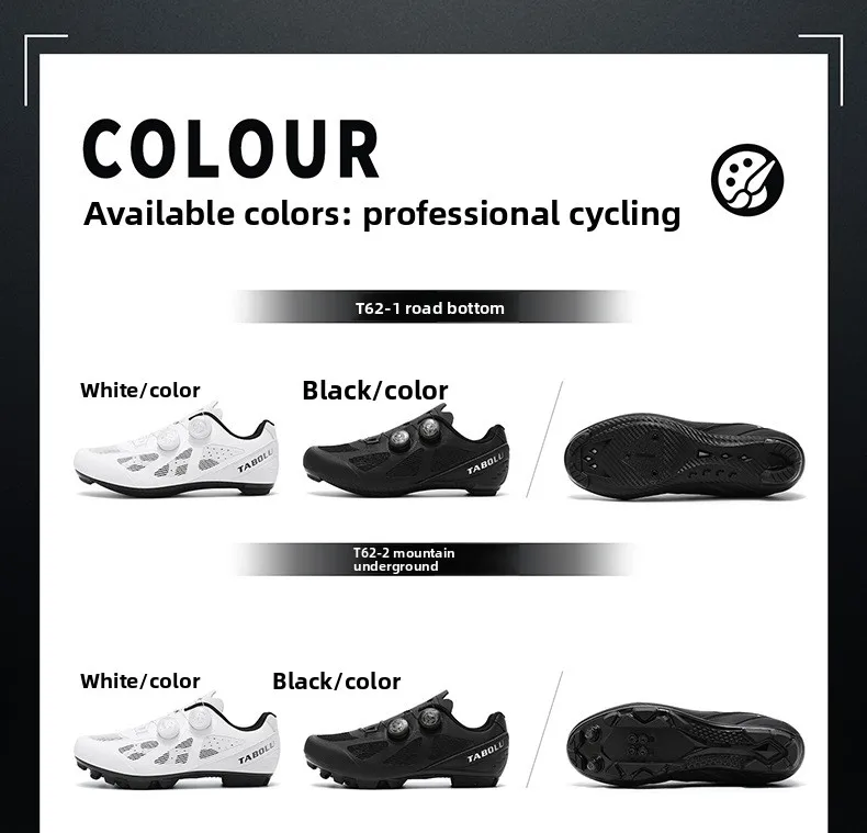 Weit geschnittene Fahrradschuhe für Herren und Damen, harte Sohle, Rennradschuhe, atmungsaktiv, ohne Klicksystem, für flache Pedale, MTB-Sneaker für Sommerfahrten in der Stadt. – Detail 5