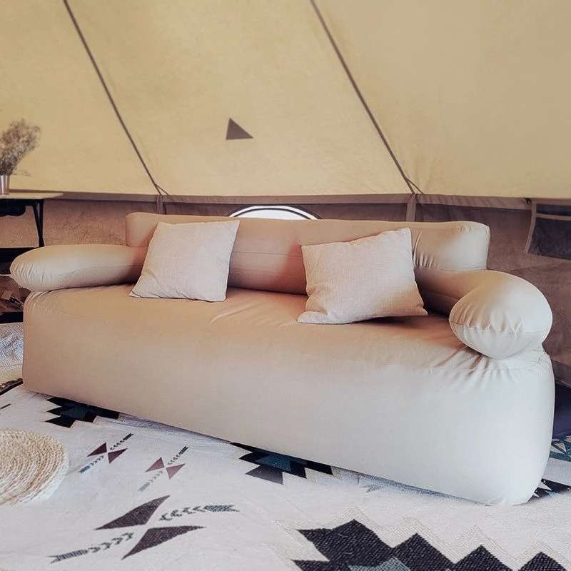 Outdoor mattress casual folding portable outdoor sofa household inflatable bed