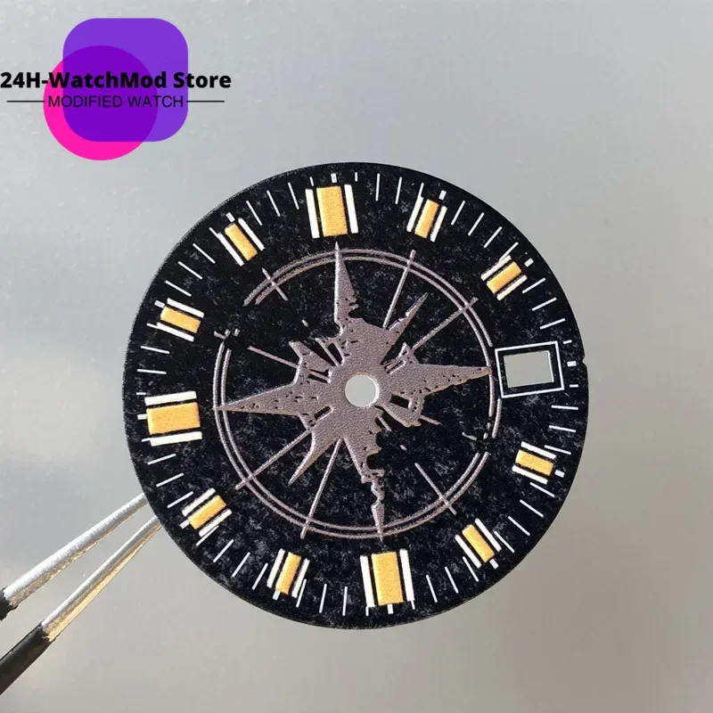 North Star style dial with super quality suitable for Japanese automatic mechanical movements NH35 Dial with s and no logo