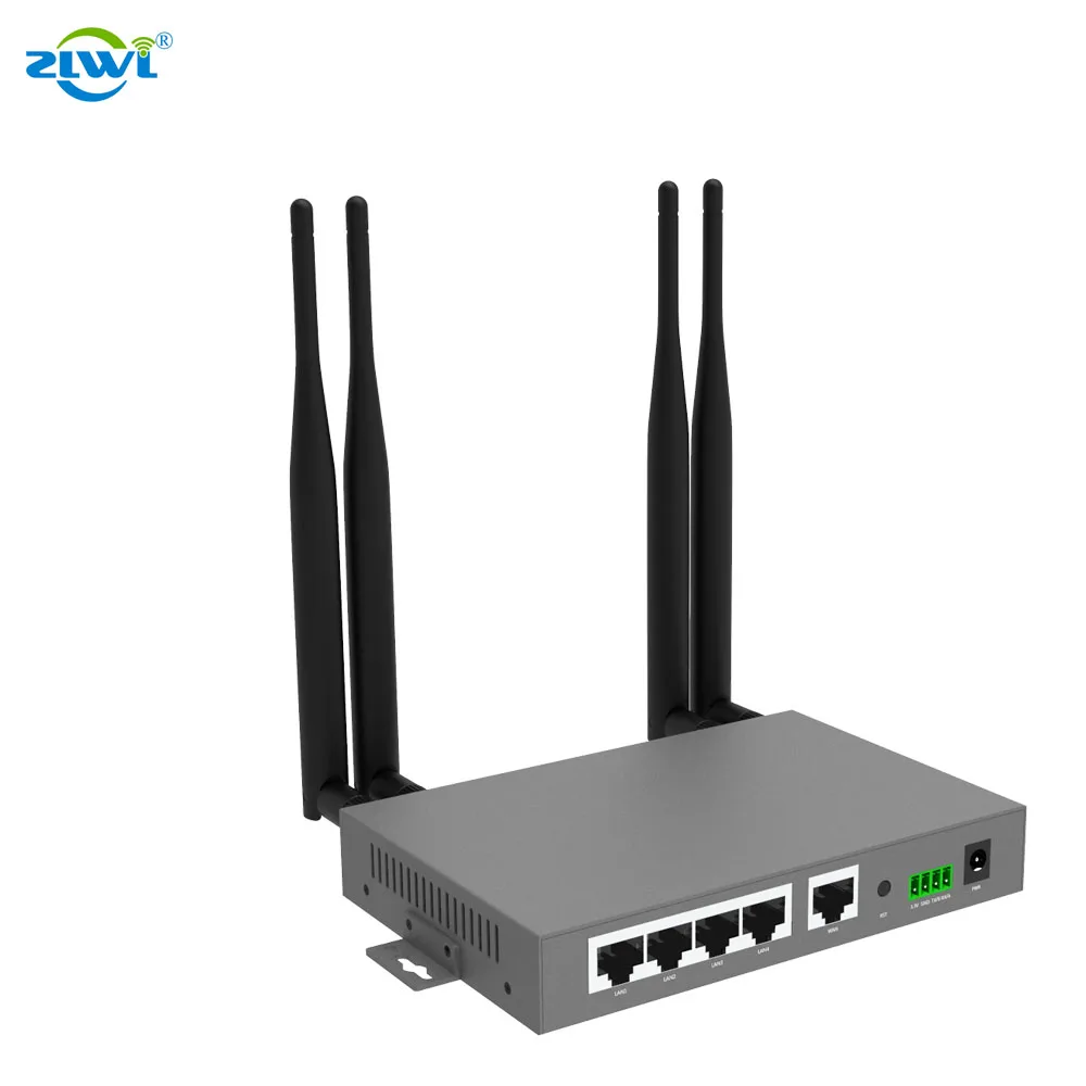 ZS5000 Industrial 4g 3G LTE Router Wifi M2m Vpn Router Modems With Dual Sim Card Slot RS232 RS485