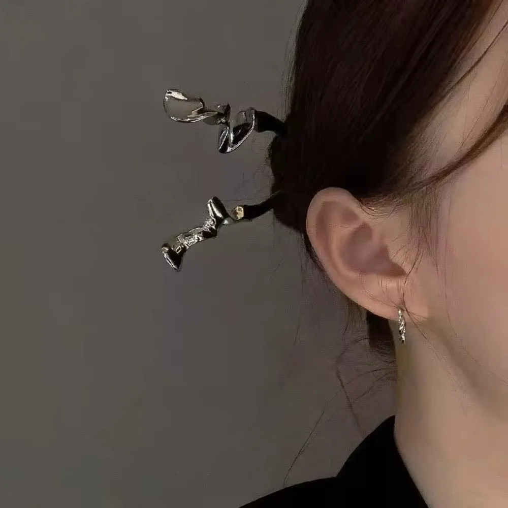 New Punk Metal Simple Hair pin Chinese Style Hair Sticks Women Hair Clip Pin Headwear Wedding Headdress Jewelry Accessories
