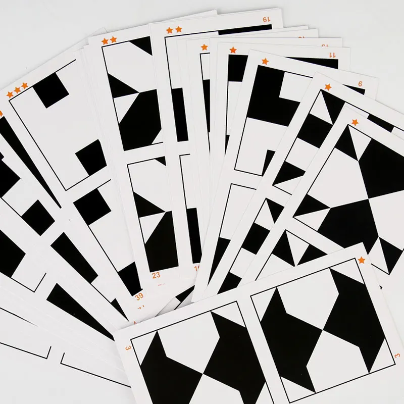 Hidden Block Puzzle Game for Children's Puzzle Education, Space Thinking, Imagination, Fun Board Game