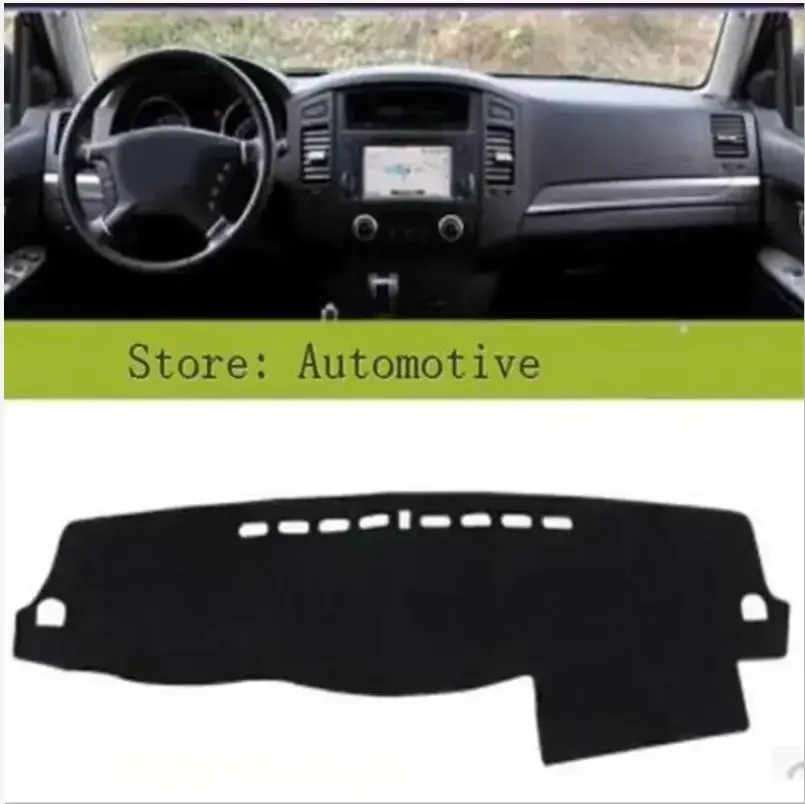 2008-2012 2013 2014 2015 2016 For Mitsubishi Pajero Dashboard Cover Dashmat Dash Mat Pad Sun Shade Dash Board Cover