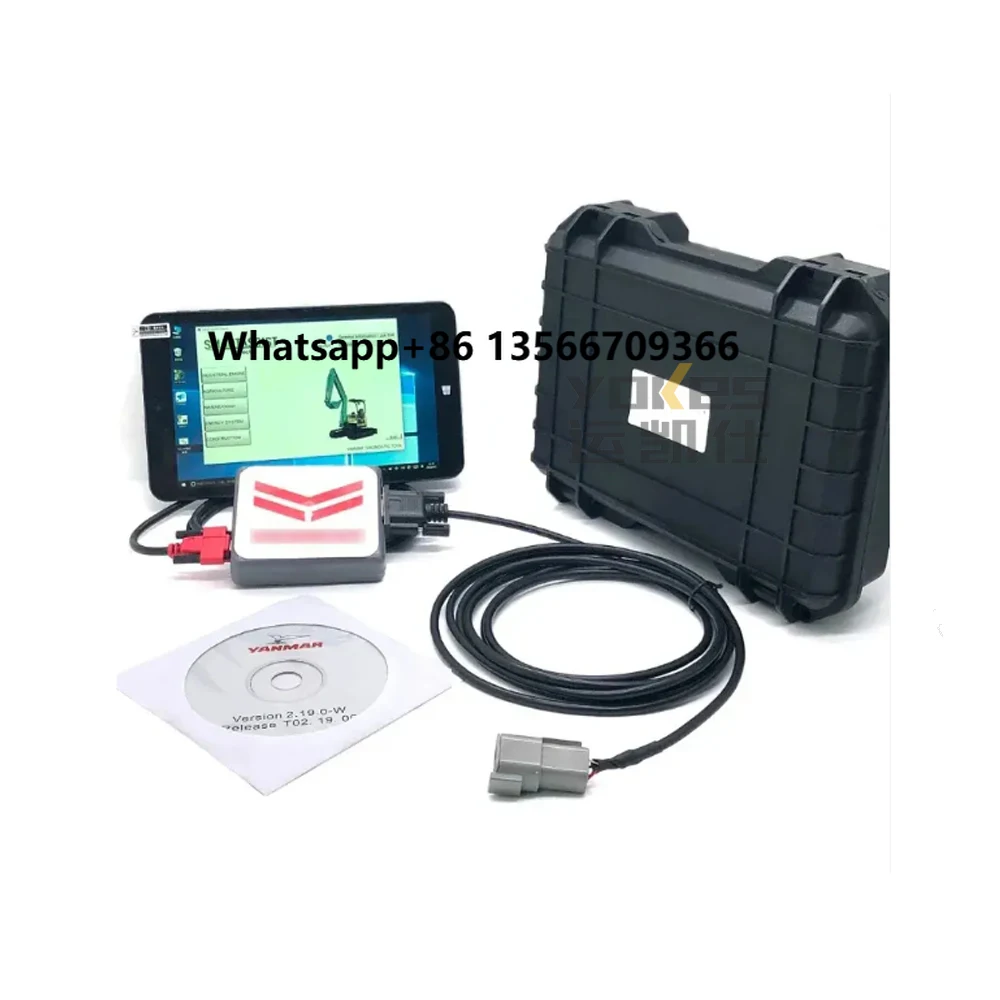 

Diagnostic Tool Engine Fault Scanner Detection Excavator Parts 1983000033 CS9703000000 for Yanmar