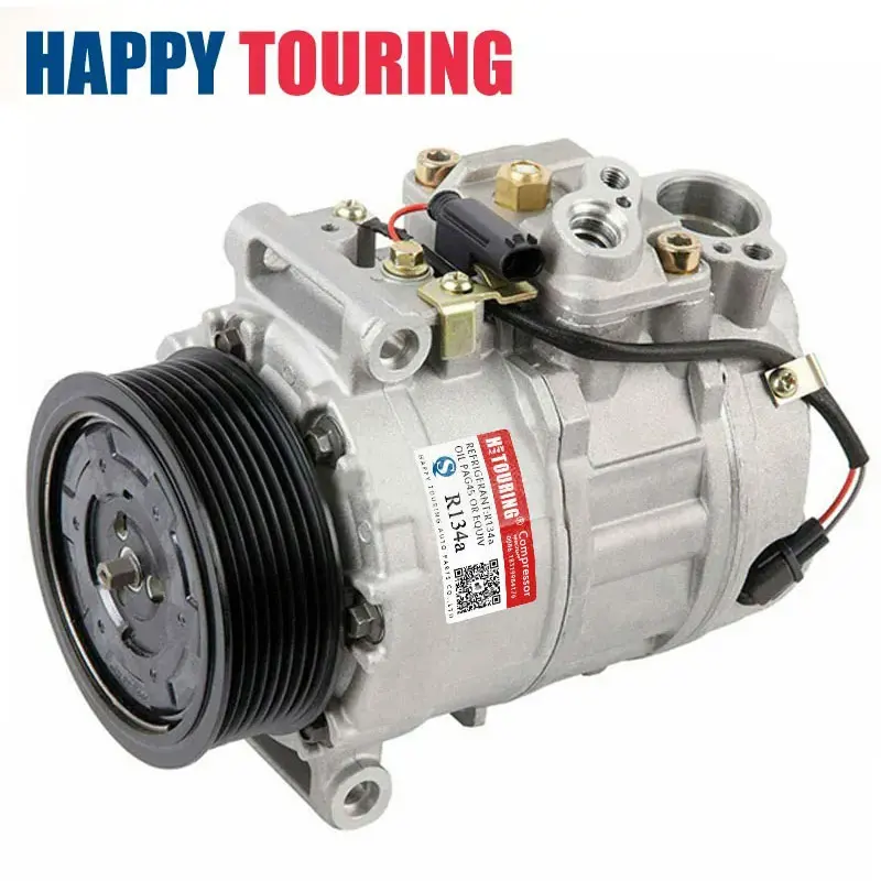 7SEU17C Auto Air Conditioner AC Compressor for MERCEDES-BENZ G-CLASS G320 G350 W463 A0022305811 0022305811 447150-0250 DCP17138