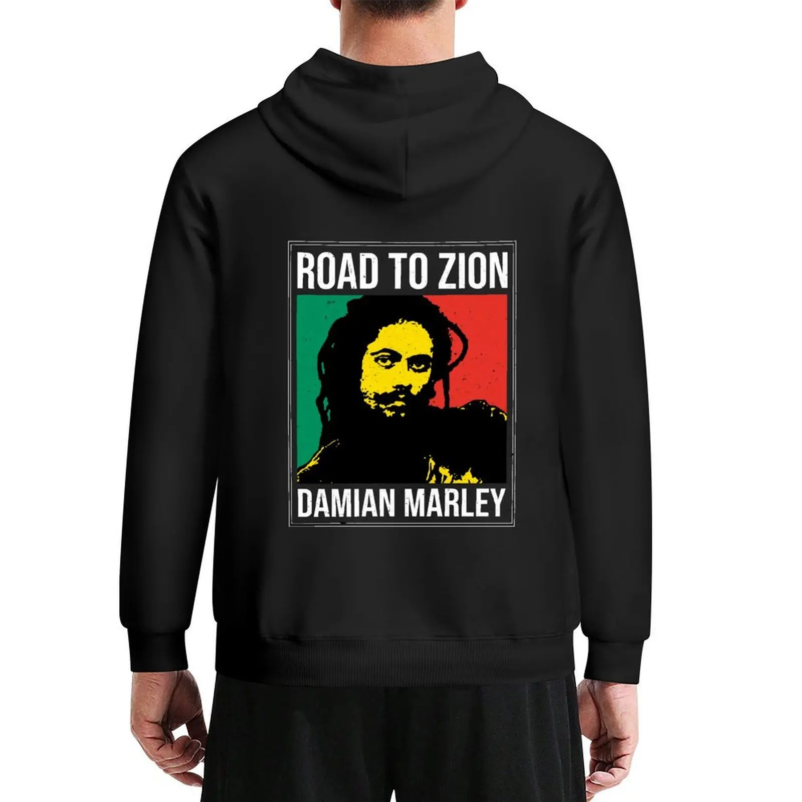 

Road To Zion - Damian Marley Hoodie korean autumn clothes aesthetic clothing male clothes autumn new in hoodies & sweatshirts