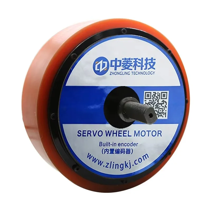 High Power 10inch 48V 800W 67N.m 20A 120RPM 500kg Load Electric Brushless Robot Dc Wheel Hub Servo Motor