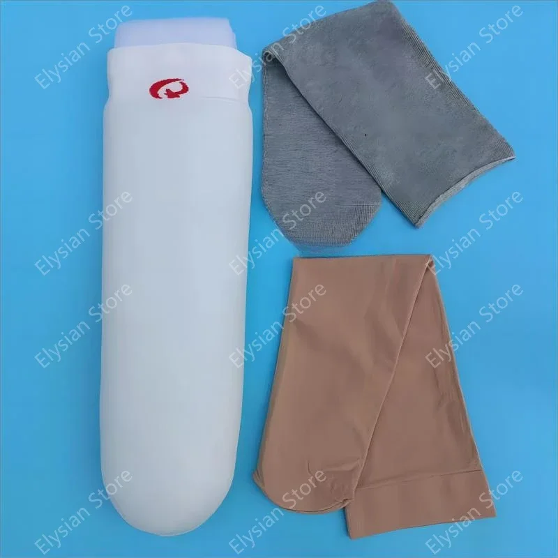 Silicone Sock Durable Limb Cheap Calf Prosthetic Gel Disabled Residual Leg Below Knee Amputees Cover Sheath Stump Amputation