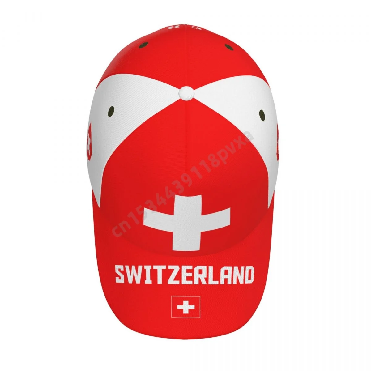 Unisex Switzerland Flag Cool Swiss Adult Baseball Cap Patriotic Hat for Baseball Soccer Fans Men Women