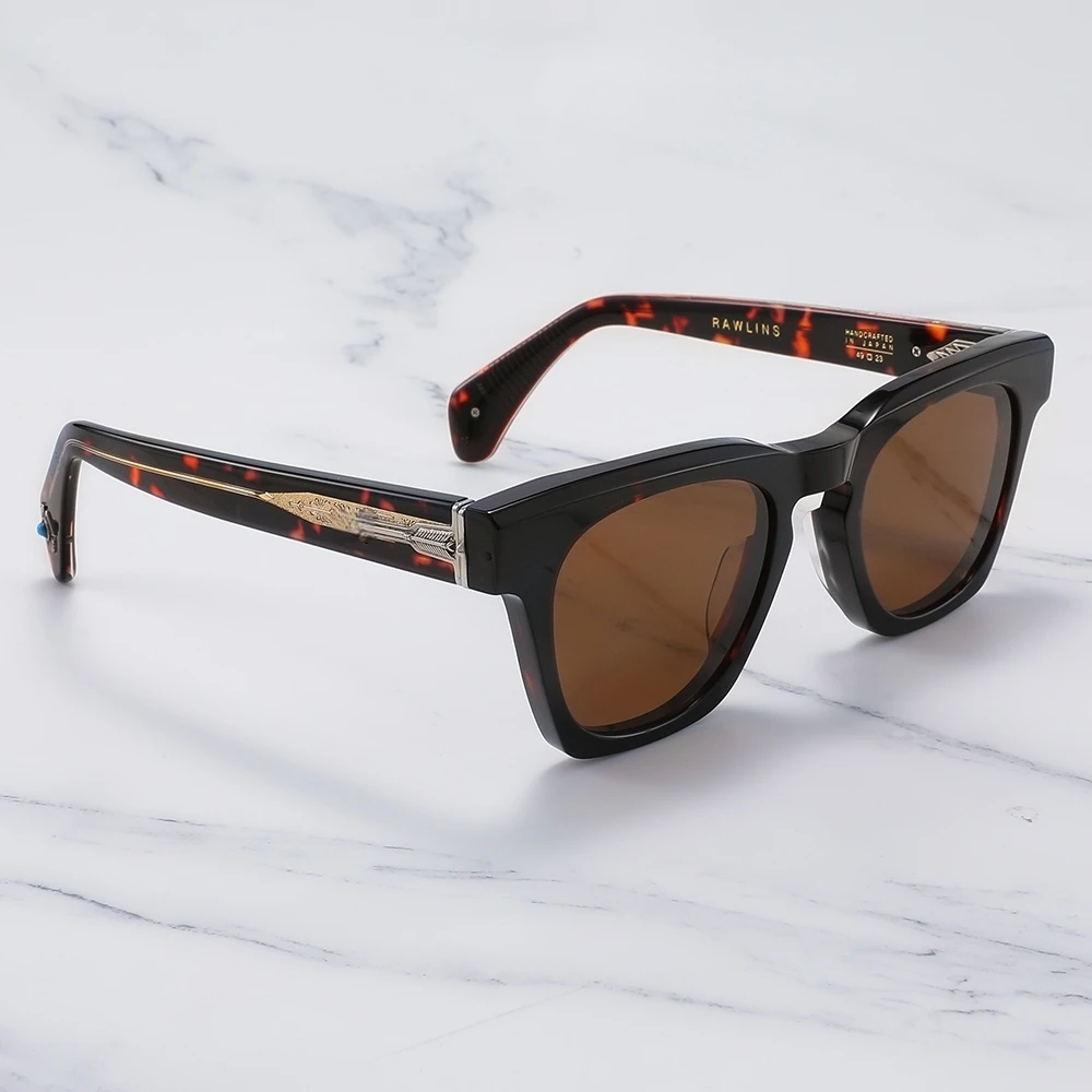 JMM Business Outdoor Zonnebril Unisex Rechthoek Dikke Acetaat RAWLINS Populaire Zonnebril Voor Lady Gafas De Sol Hombre