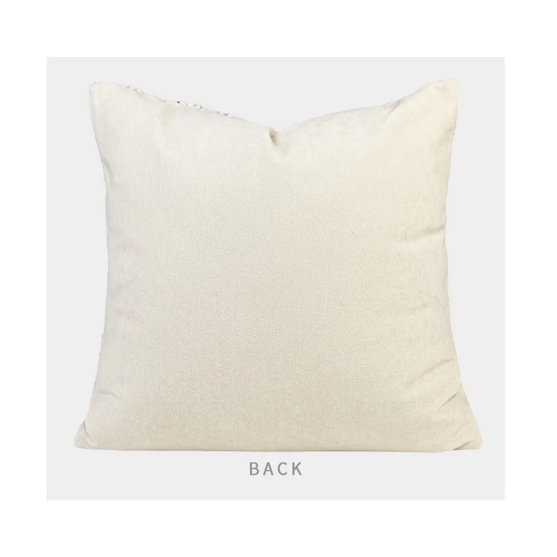 Herringbone Cushion Cover Ivory Brown Blend Pillows Modern Decorative Pillow Case For Sofa Living Room Home Decoration