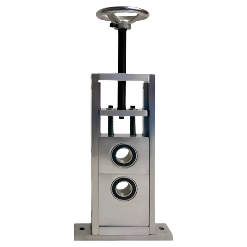 Square sliding slider single and double bearings adjustable bearing housing assembly line roller fixing seat bracket