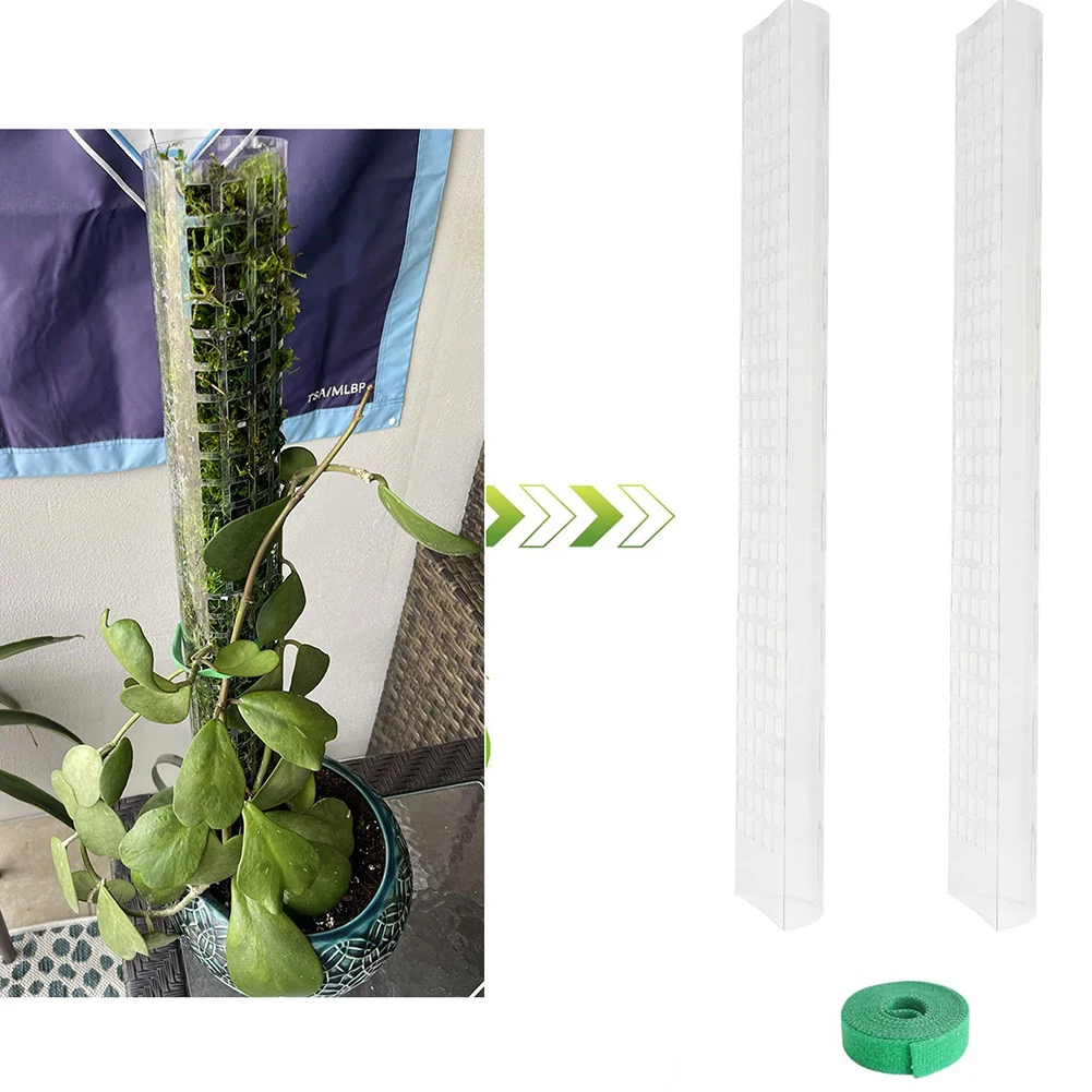 Plant Tie Moss Poles Ivy Money Plant Moss Poles PP Plant Climbing Plant Support Plant Climbing Tools 2set Plant