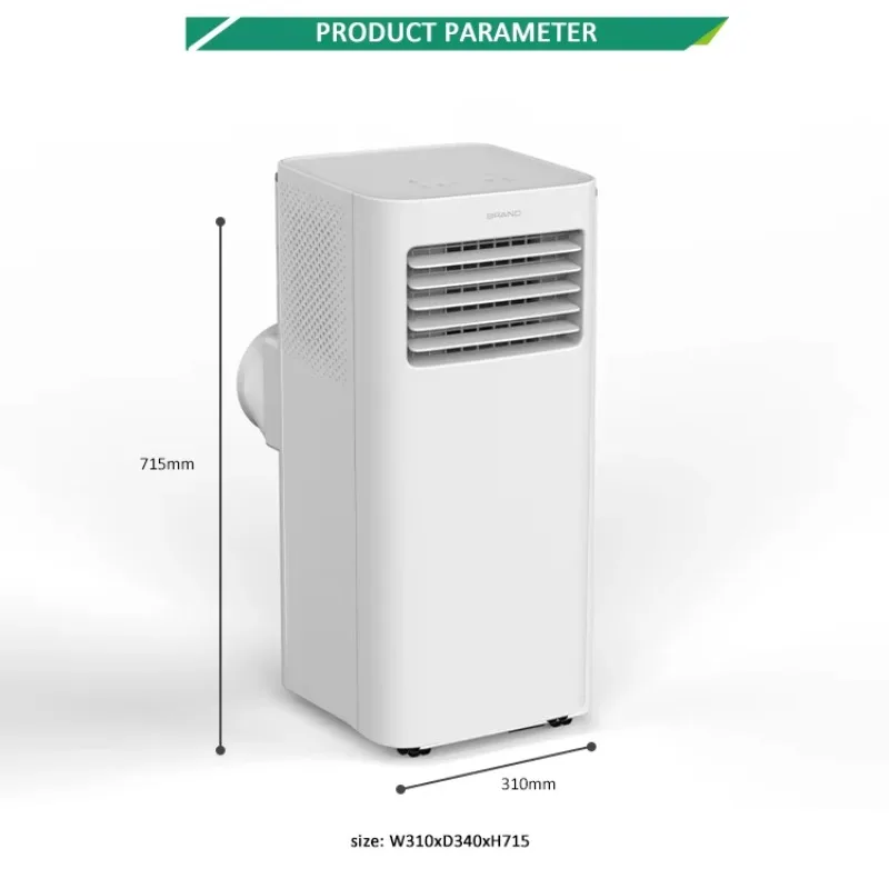 5000 Btu R410A Energy-saving Home Office Control Mobile Portable AC Air Conditioner With Cooling