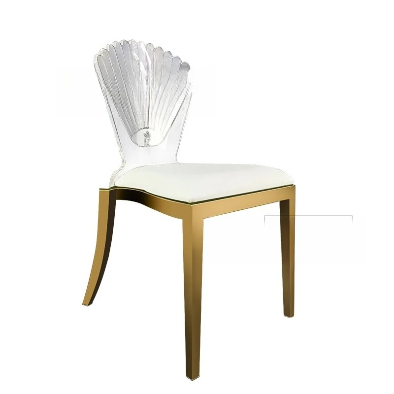 

Clear, acrylic, bedroom, dressing stool, simple, low stool