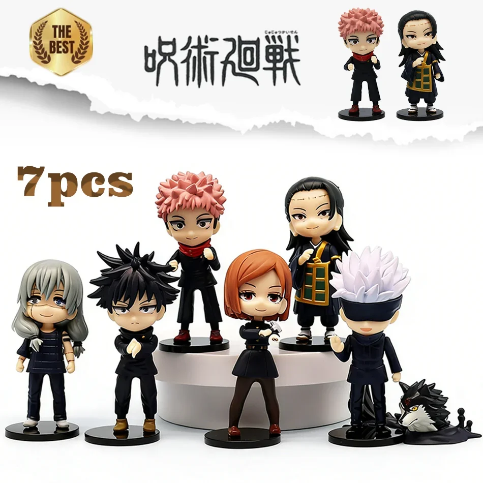 Figura de Anime Itadori Yuji, Geto Suguru, Fushiguro Megumi, Ryomen Sukuna, Mahito, Gojo, Figura de Ação, Modelo de Brinquedo, Ornamentos, Presentes