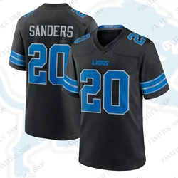 Barry Sanders 2024 New Arrival Summer Elite Rugby Jersey #20 Training Jersey Rugby Uniform Adult&Kid