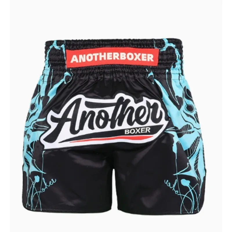 Soul Mask Boxing Trunks Muay Thai Shorts Adults And Kids Martial Arts Competition Training Shorts Sanda Fighting Half Pants