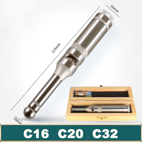 Imagen 2 del producto Buscador central de borde fotoeléctrico C16 C20 C32, Sensor de punto táctil, máquina CNC de precisión, buscador de bordes ópticos de sonido LED, punto táctil