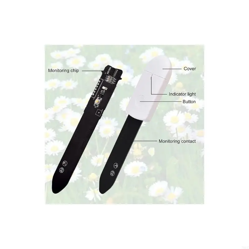 T8UC Intelligente per Sensore Umidità del Suolo Intelligente Fiore Pianta Tester Rivelatore Igrometro per Piantare F