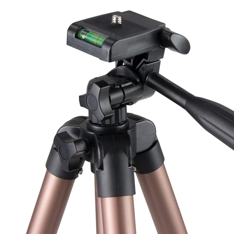 1.3m Mobile Phone Holder Astronomical Telescope Tripod Thick Aluminum Alloy Photography Tripod Mobile Phone Holder Camera