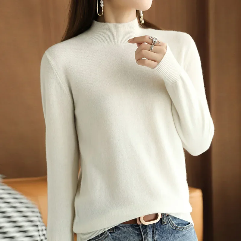 

Вязаный свитер, женские пуловеры, новый черный вязаный свитер с длинным рукавом, пуловер, женские топы, свитера Sueters De Mujer Q1160