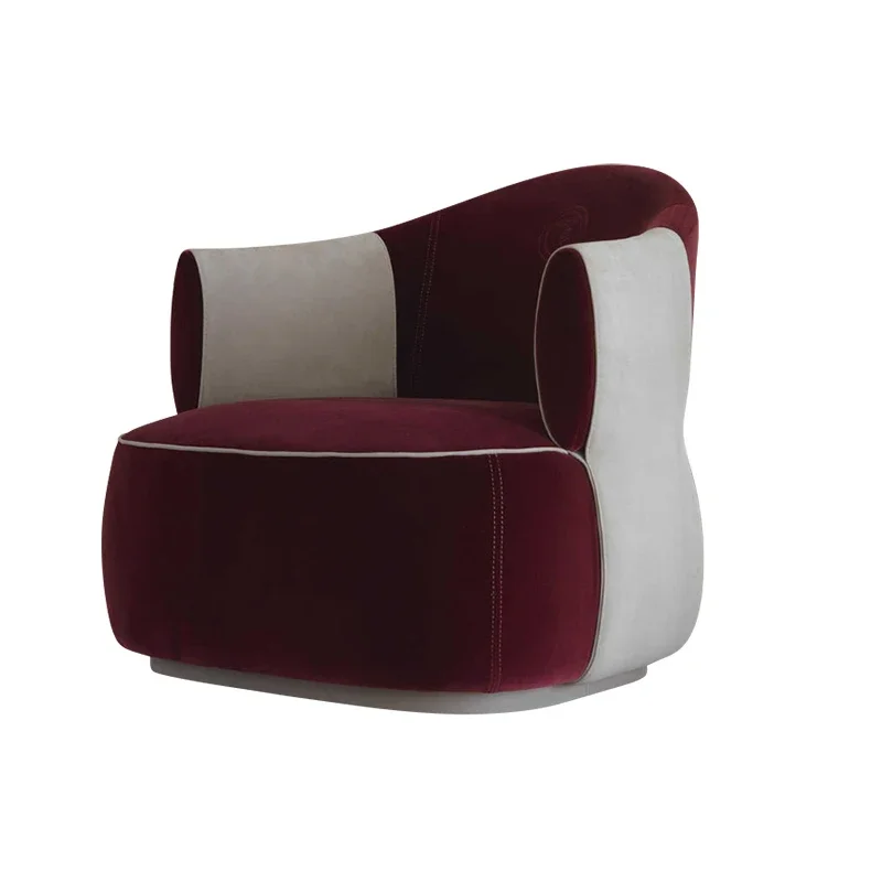 

Hong Kong-style light luxury living room household single sofa chair, lazy tiger chair, bedroom balcony leisure chair