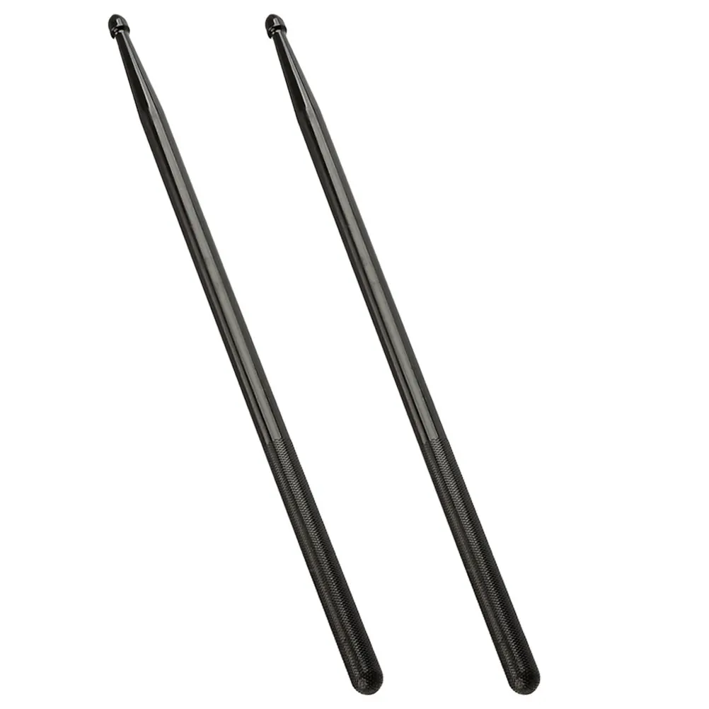 

1 Pair Black Nylon Drum Sticks W138 Long Handle Anti Slip Drumstick Accessories Percussion Instrument Stick For Practice