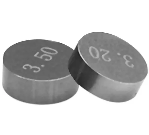 Imagen 2 del producto Cuñas de ajuste de válvula de motocicleta, 2 uds., 7,48mm, para Honda, Suzuki, Yamaha, Kawasaki, piezas de motor, espesor 2,65-3,50