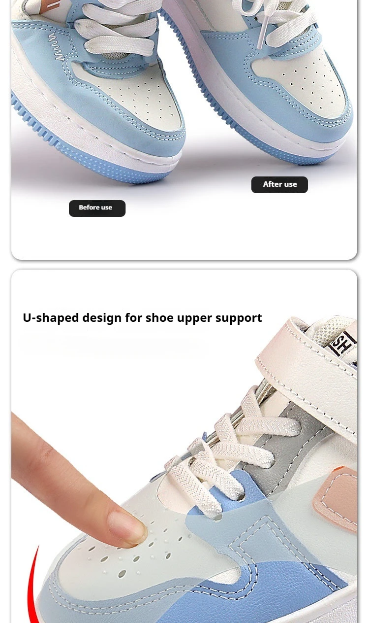 10 Stück Anti-Knitter-Sneaker-Innenstütze Zehenschutz Schuhspanner Riss-Schutz - Flexibles Schuhpflege-Zubehör für längeres Tragen – Detail 5