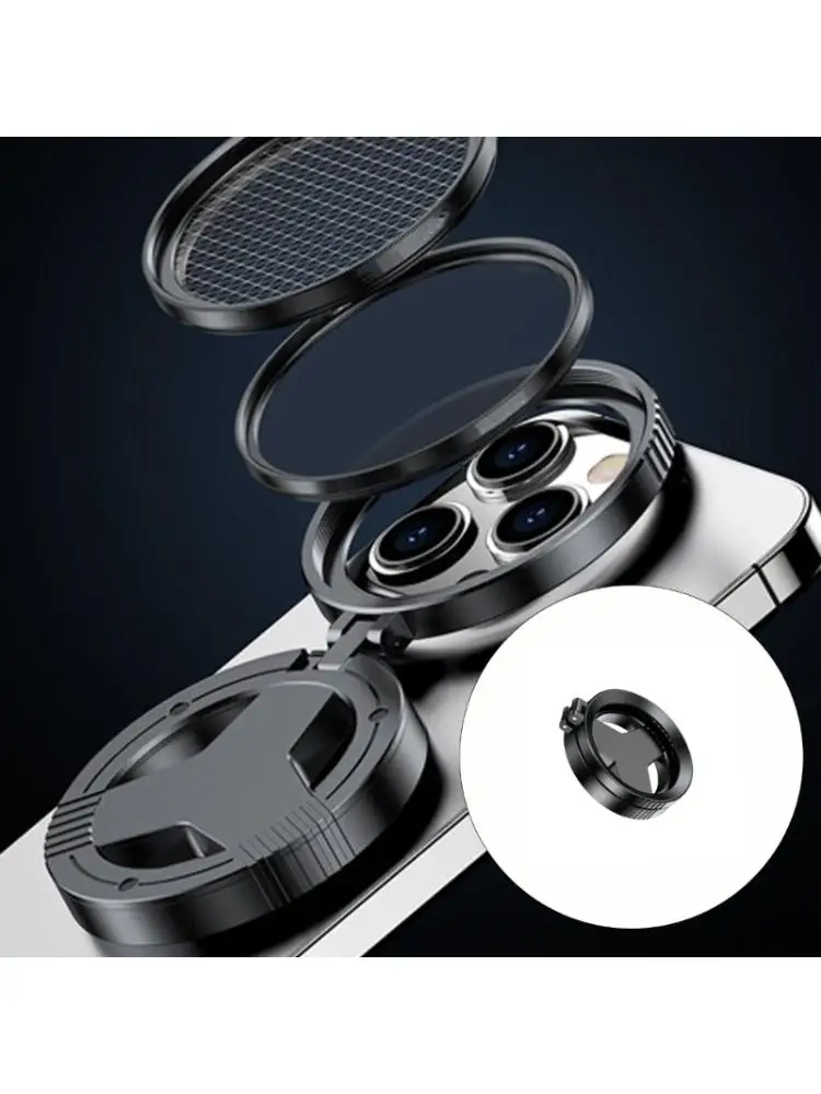 On Polarizer Lens For Phone Anti Reflection 360 Degree Adjustable