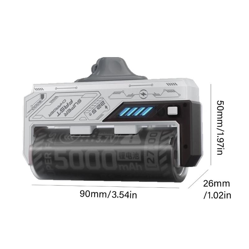  21700 Detachable Modular Power Banks With ABS Shell For Quick Battery Replacement