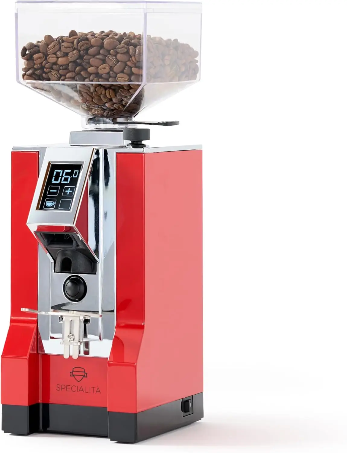 

Specialita Espresso Grinder | Sound-Insulated | Stepless 55mm Burrs | Touchscreen | Ferrari Red