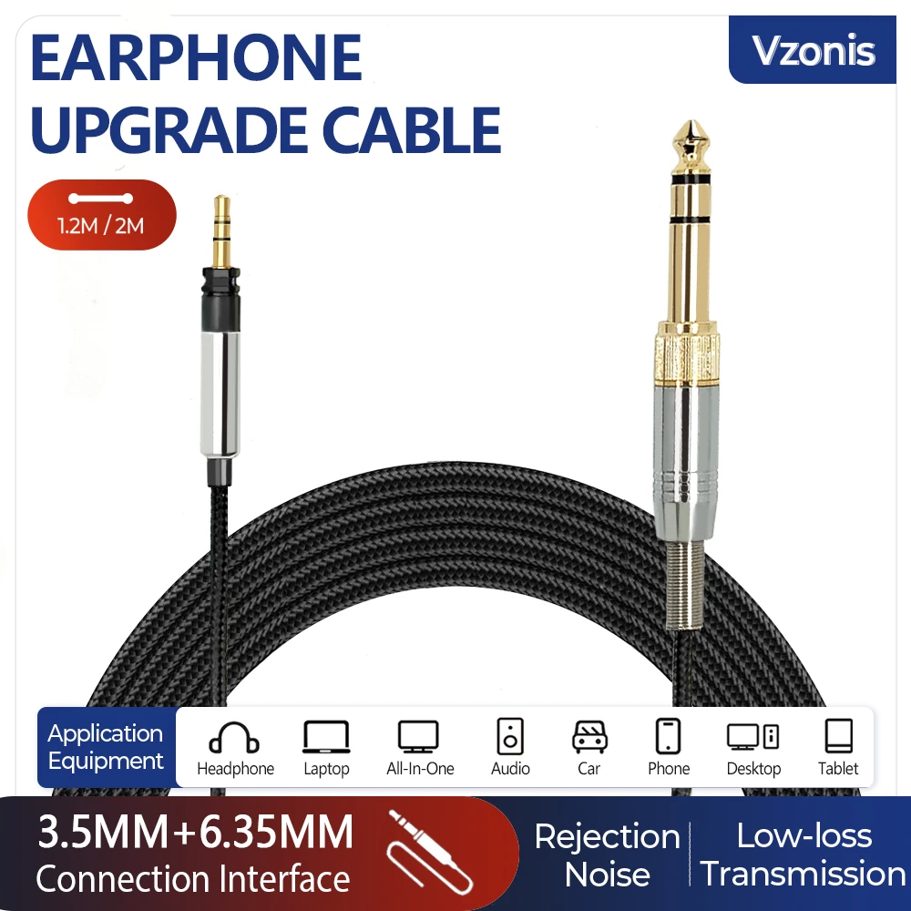 Headphone Upgrade Cable Conversion Cable for Sennheiser Momentum 4