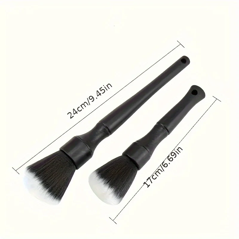 Car Interior Detail Brush, Soft Bristle Cleaning Brush, Dust Removal Brush, Car Interior Cleaning Tool