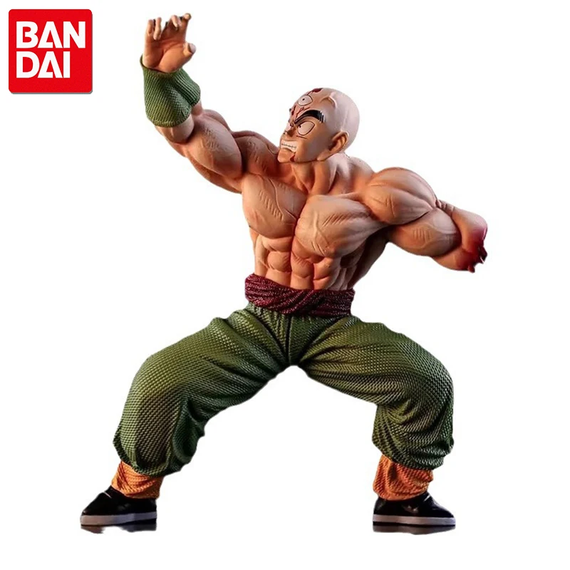 25cm Dragon Ball Brokeback Tien Shinhan Cartoon Peripheral Anime PVC Action Figures Model Collect Ornaments Kid Birthday Gifts