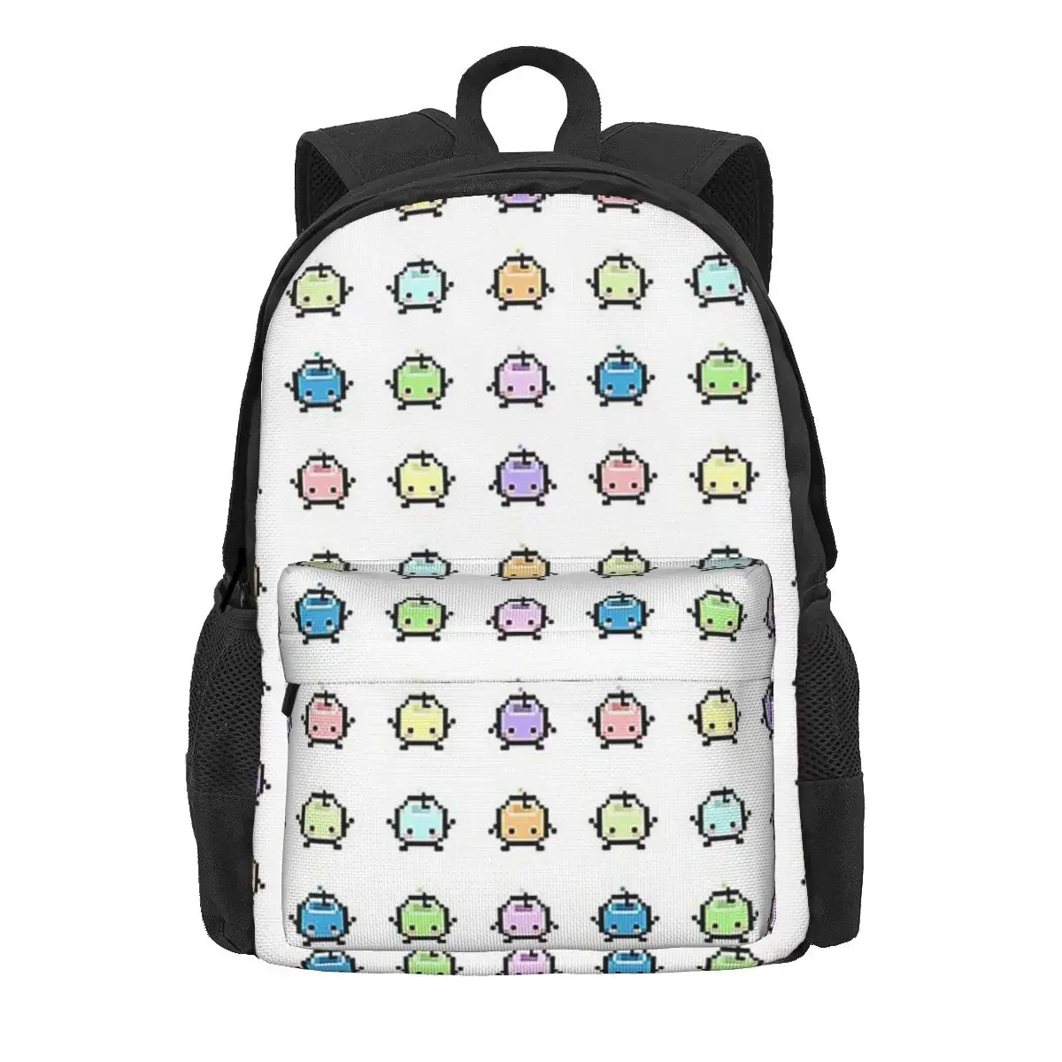 Stardew Valley Pastel Junimos Backpacks Boys Girls Bookbag Students School Bags Kids Rucksack Travel Rucksack Shoulder Bag