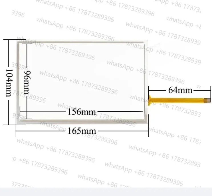 AMT10736 Amt 10736 Pannello Touch Screen In Vetro Digitalizzatore Per Touchscreen AMT10736 Amt 10736-image