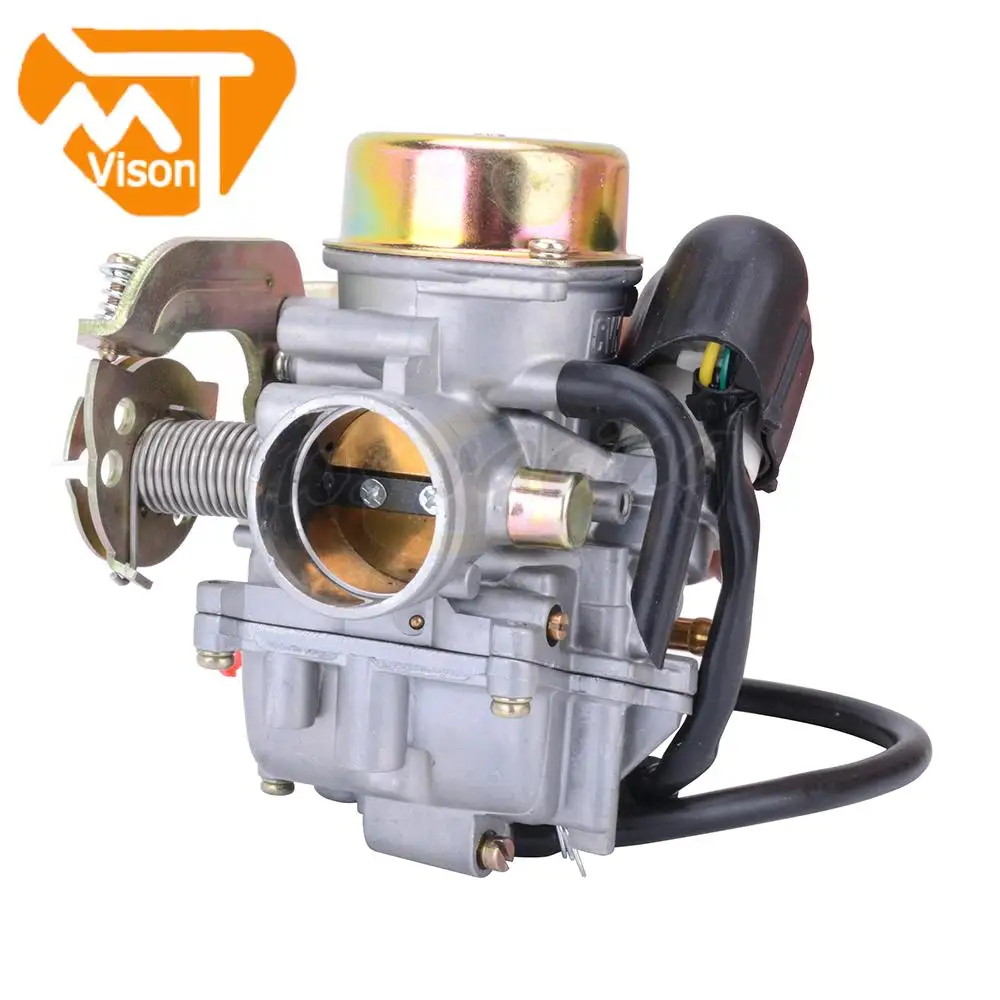 Motorcycle CVK32 32mm Carburetor Carb For Keihin GY6 150CC 200CC 250CC Engine Dirt Bike ATV Scooter QUAD