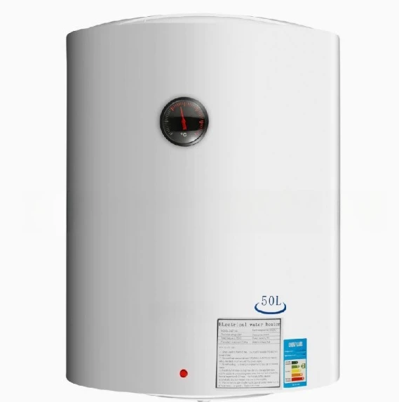 

Вертикальный цилиндрический электрический водонагреватель для дома с цифровым дисплеем, объемом 30, 40, 50, 60, 80, 100 л, модель 2026 года