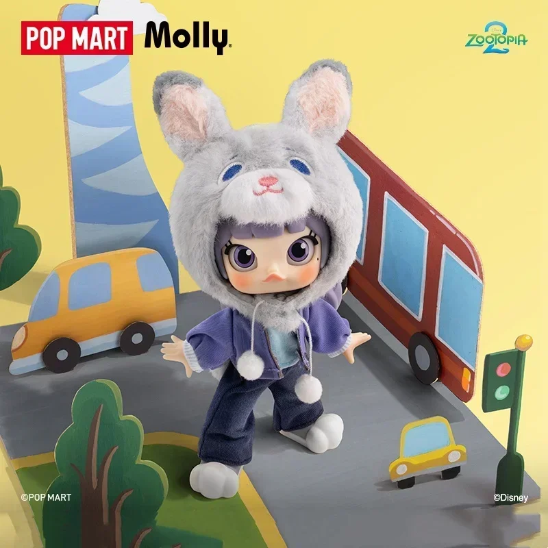 

POP MART MOLLY ZOOTOPIA 2 Series 1/12 Genuine Blind Box Toys Ornament Kawaii Anime Action Figure Surprise Gifts Mystery Box Doll