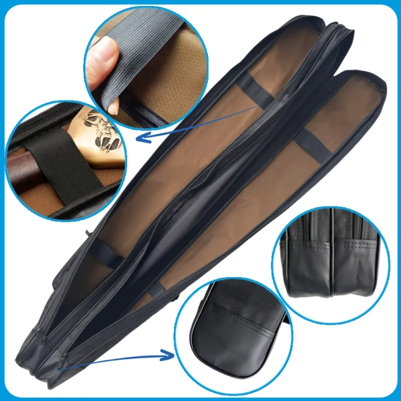 1.1 Meter Sword Bag Can Packed 1 Sword Waterproof Bag for Stick Knife Katana Kendo Holder Carry Case Tai Chi Shoulder Bag view 5