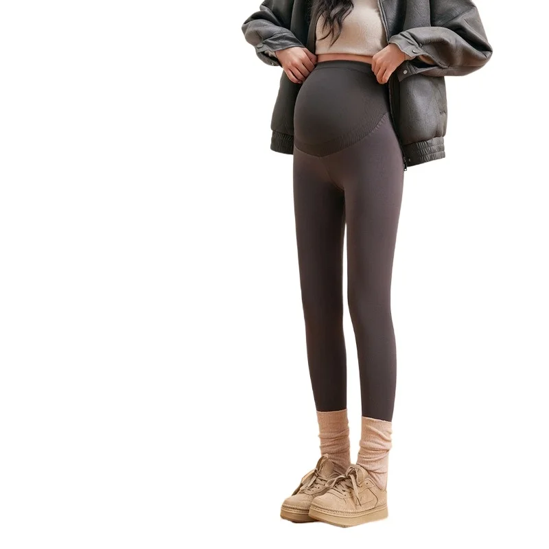 Leggings, high-elastic belly support yoga pants, high-waisted belly support non-constricting shark pants