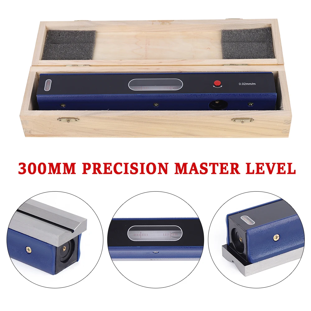 300mm Precision Master Level, Bar Level, 0.02mm/m Accuracy