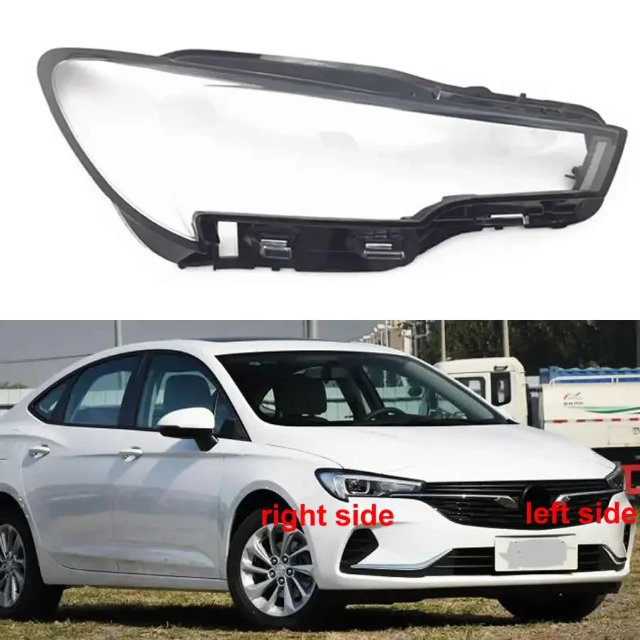 For Buick Verano 2020 2021 Auto Accessories Front Headlight Lamp Shade Transparent Headlamp Lampshade Cover Lens Plexiglass