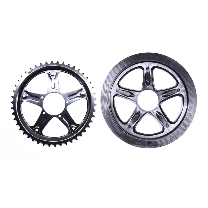 Real New Arrival Bafang 46t Chain Wheel For 8fun Motor Kit Bbs01/02 Electric Bike