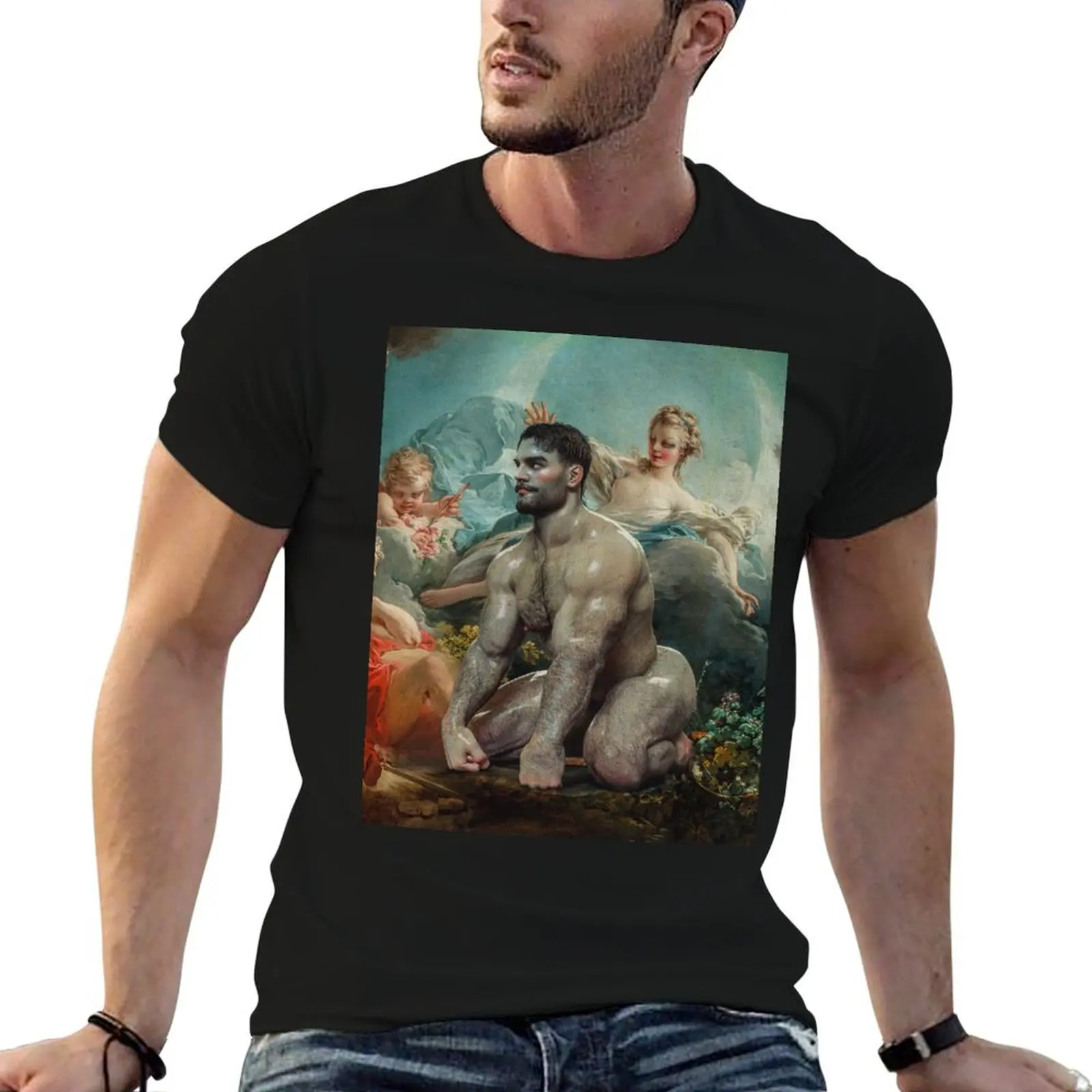 

As I wait with bated breath T-Shirt funny t shirts cotton t shirt man plain T-Shirt