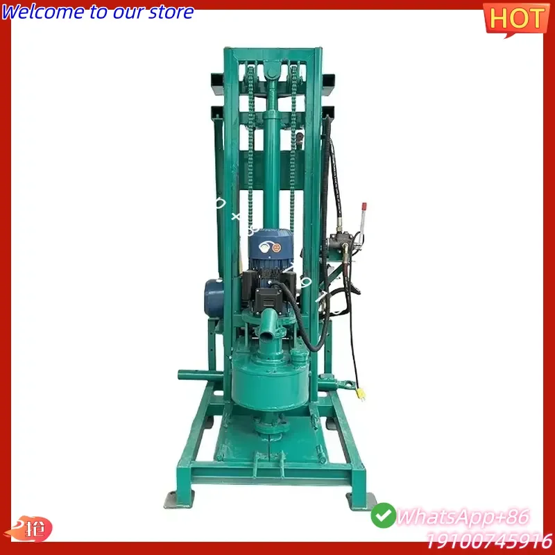 2026Hot 120m Depth Factory Price Electric Water Well Borehole Drilling Machine Electric Drilling Rig