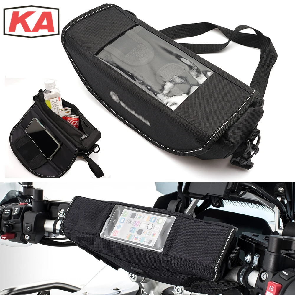 For Suzuki Vstrom 650 1000 1050 Xt Dl DL650 DL1000 650Xt 1050Xt Waterproof Handlebar Travel Bag Storage Handle Bag Accessories