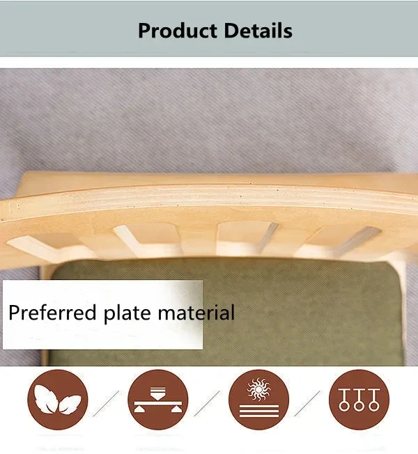 Creative Chair Lazy Japanese Tatami Chair Dormitory Lazy Chair Relaxing Full Body Chair Legless Chair Home Sofa Chair Backrest image 4